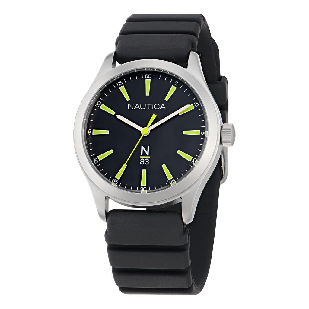 Nautica Hannay Bay Wheat Fiber Strap 3-Hand Watch 1