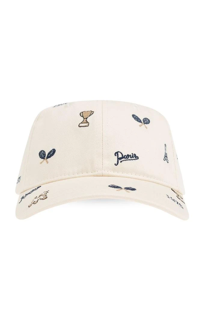 Bonpoint Bonpoint Embroidered Curved Peak Baseball Cap 1
