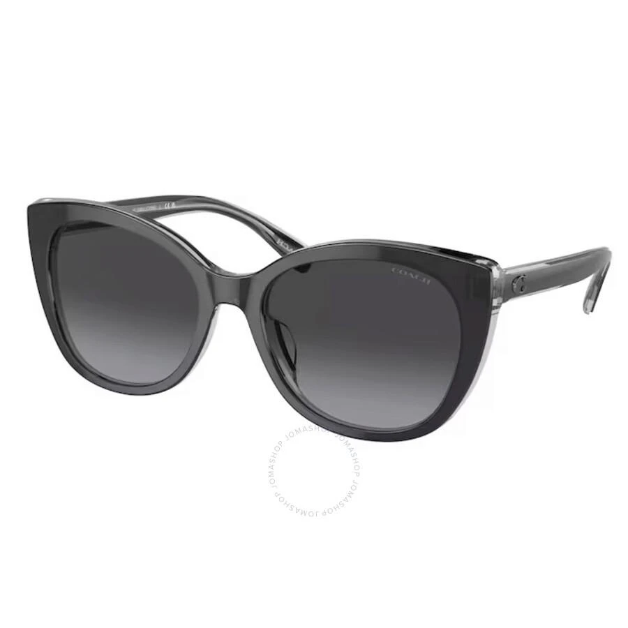 Coach Coach Grey Gradient Cat Eye Ladies Sunglasses HC8365U 57458G 55 1