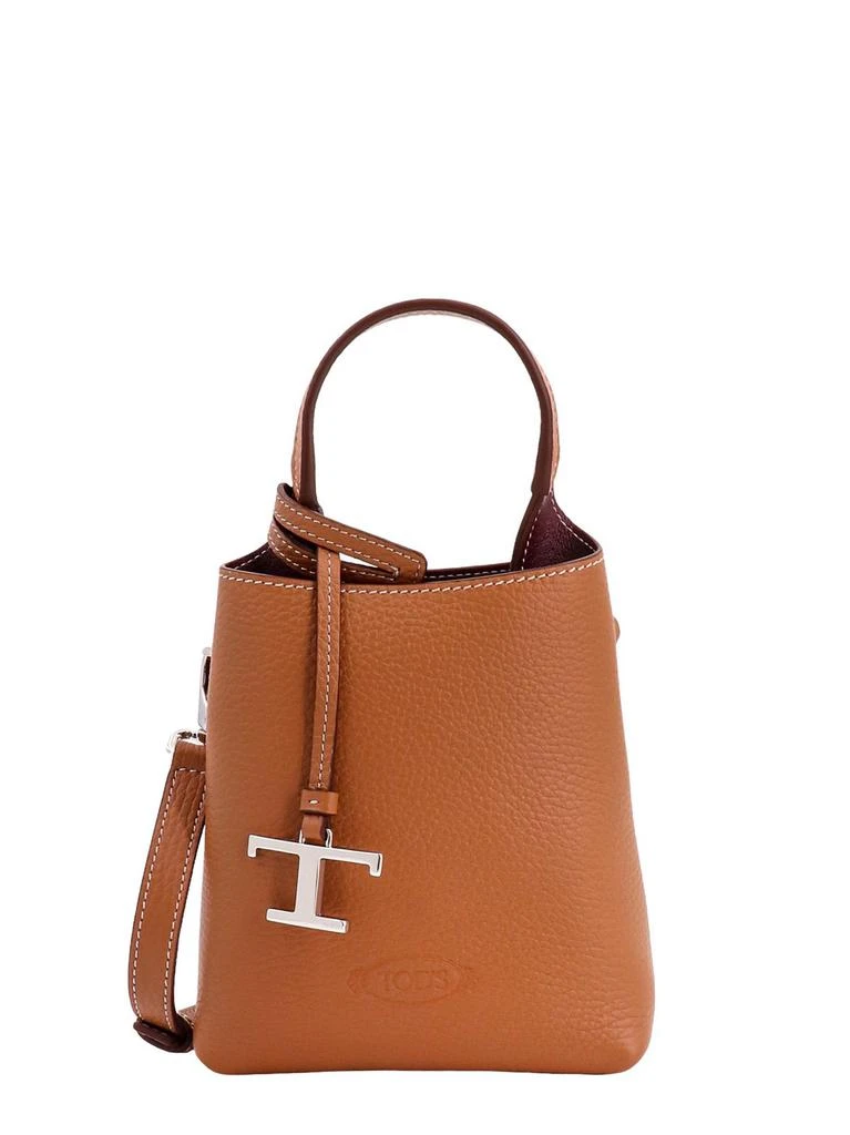 Tod's Tod's Logo Plaque Top Handle Bag 1