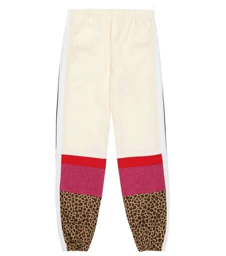 Palm Angels Glitter-embellished track pants 4