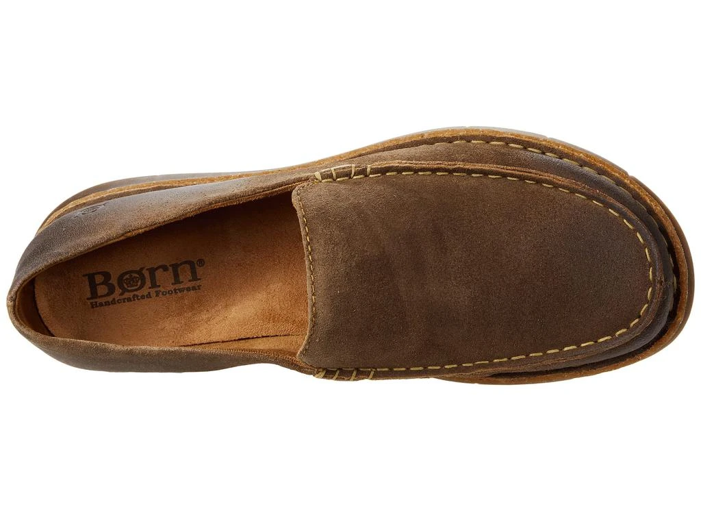 ??️ NWOB $125 Born Baylor Suede Loafer Amazon.com | BORN Baylor Dark Brown Full Grain 8.5 M (D) | Shoes main image 4