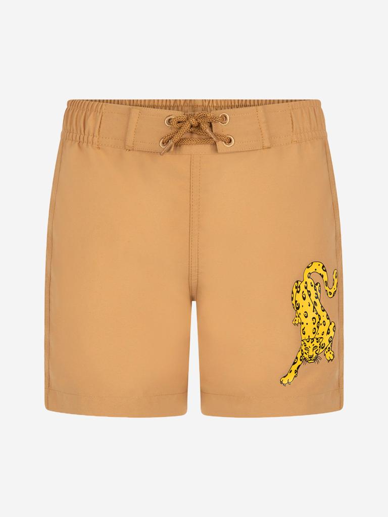 Mini Rodini Boys Swim Shorts - Leopard Swim Shorts