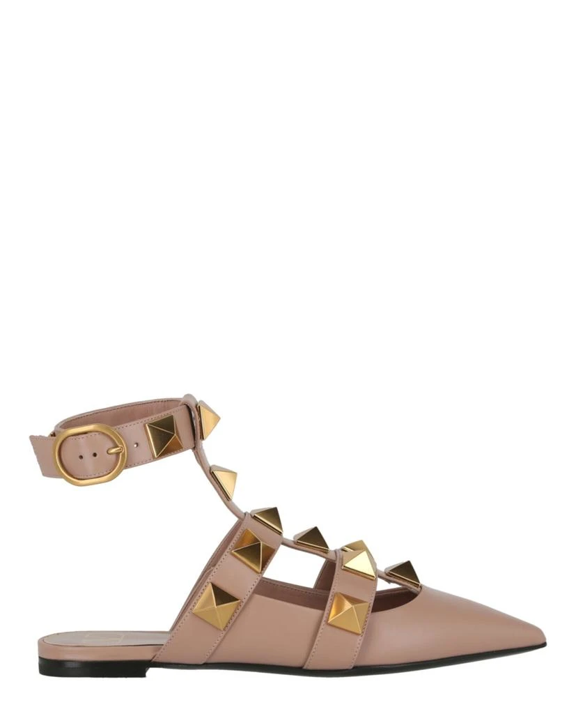 Valentino Roman Stud Ballerina Shoes 1
