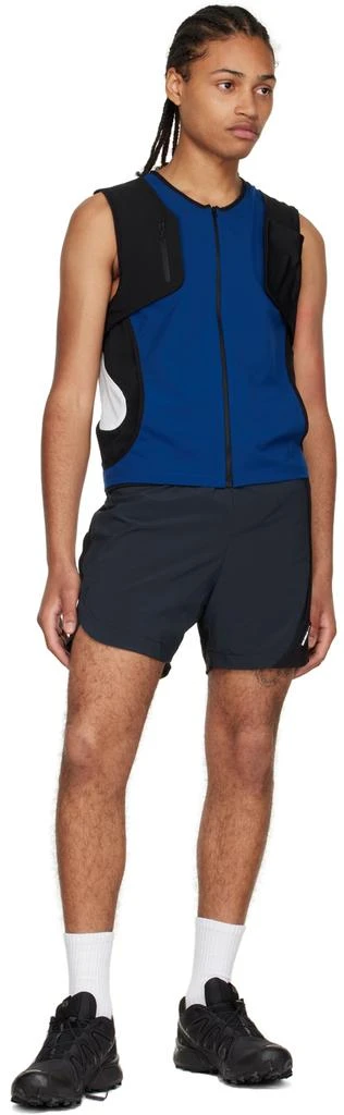 Hyein Seo Blue Polyester Vest 4