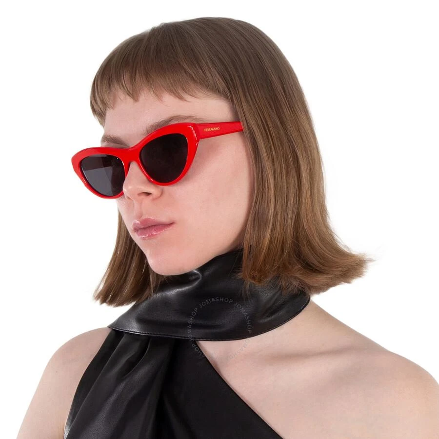 Salvatore Ferragamo Salvatore Ferragamo Grey Cat Eye Ladies Sunglasses SF1103S 600 55 2