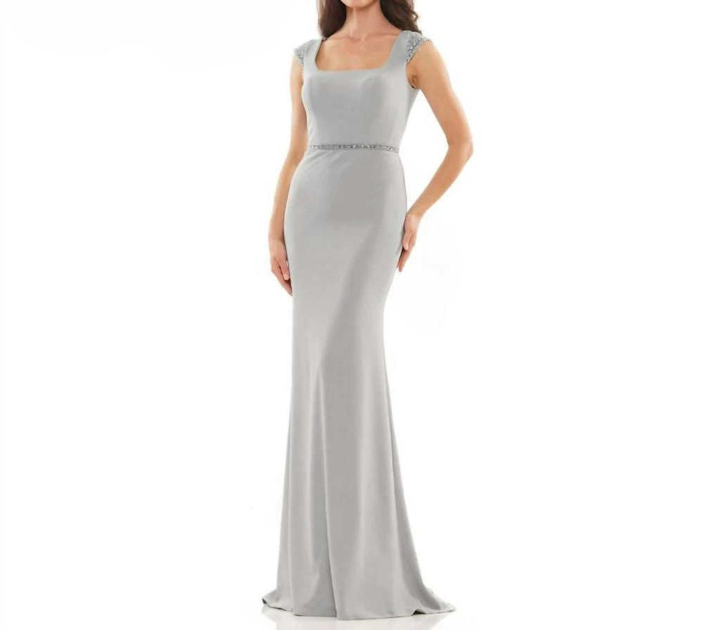COLORS DRESS Freya Gown In Gray