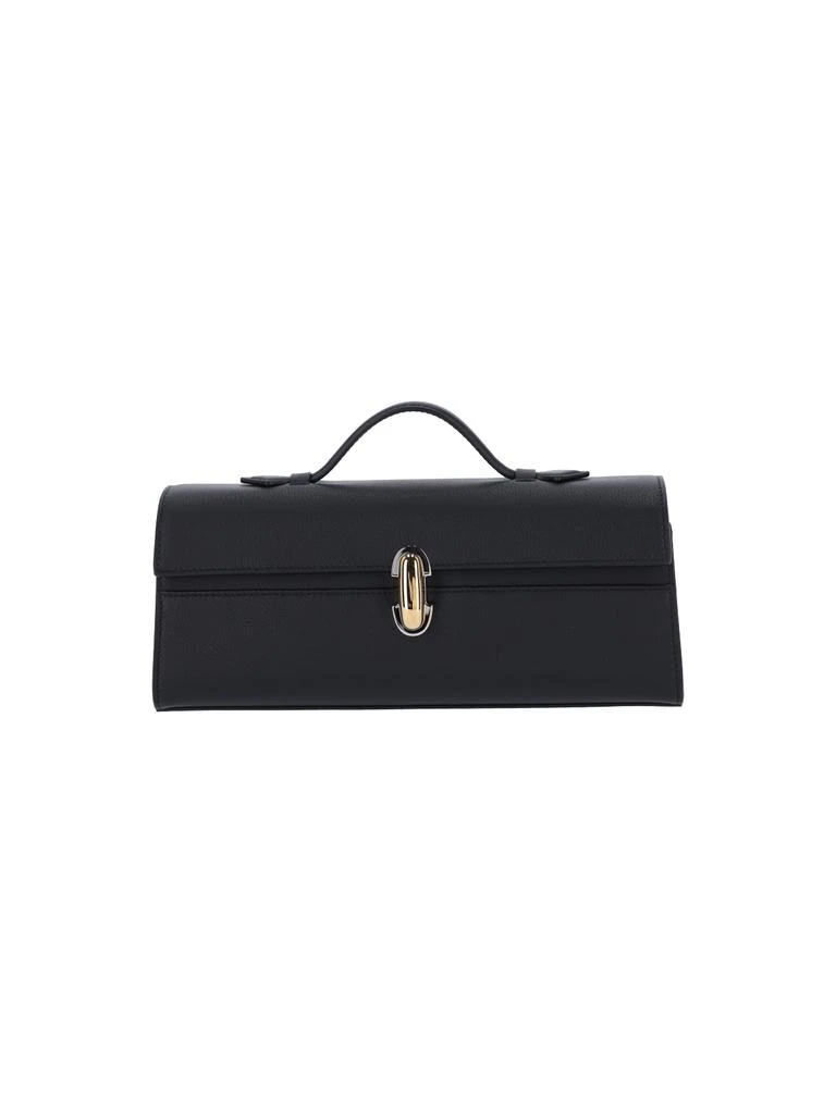 SAVETTE "Slim Symmetry" Clutch Bag Black