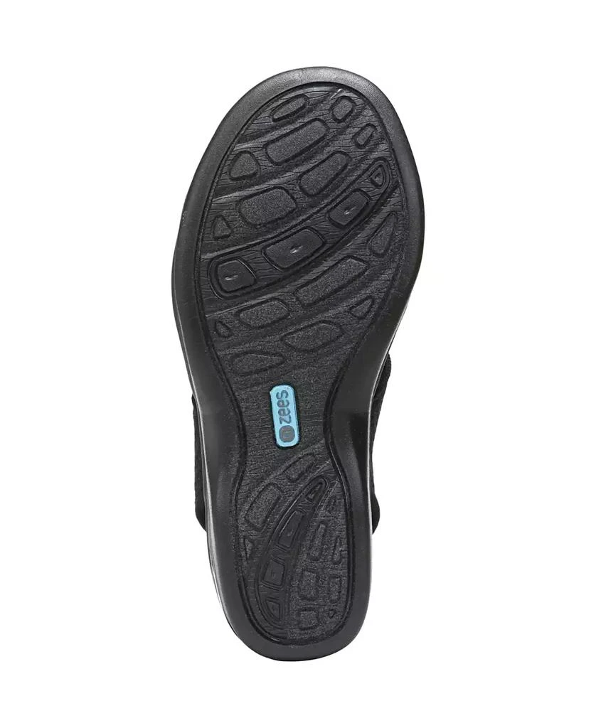 LifeStride Women's Double Up Washable Wedge Slingbacks 5