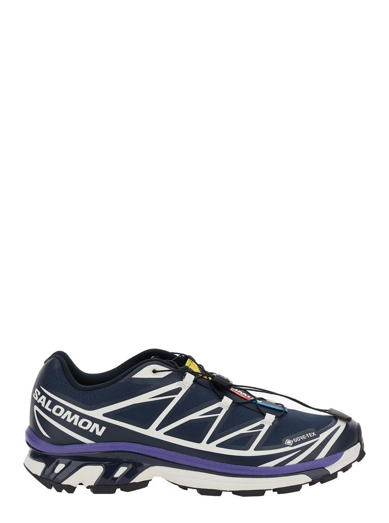 【送料&関税込】Salomon xt-6 Gtx Blue Sneakers With Logo App Salomon XT-6 GTX Sneakers in Blue | LN-CC®