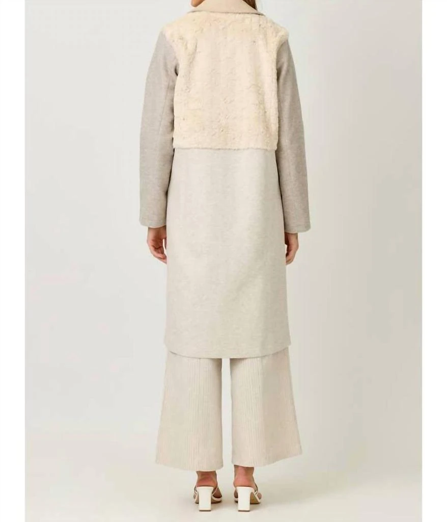 mystree Mystree - Color Block Long Coat 2