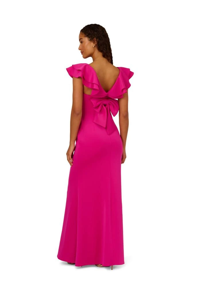 Adrianna Papell Scuba mermaid gown 2