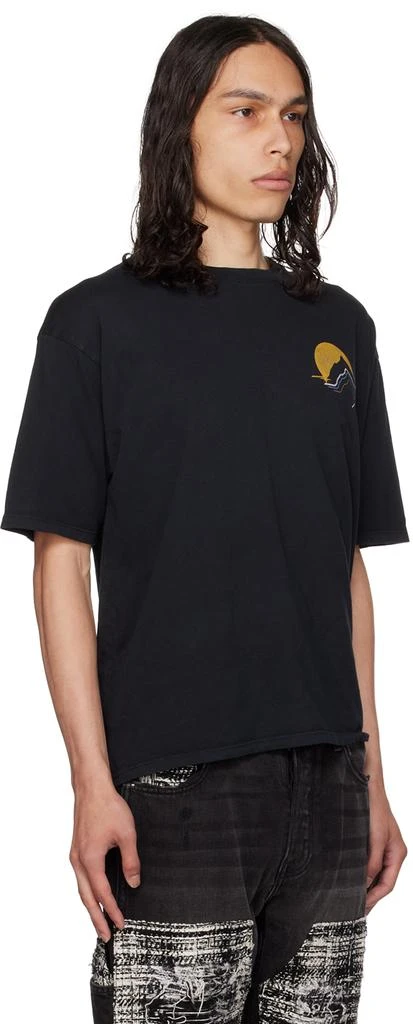 Rhude Black 'Awakening' T-Shirt 2