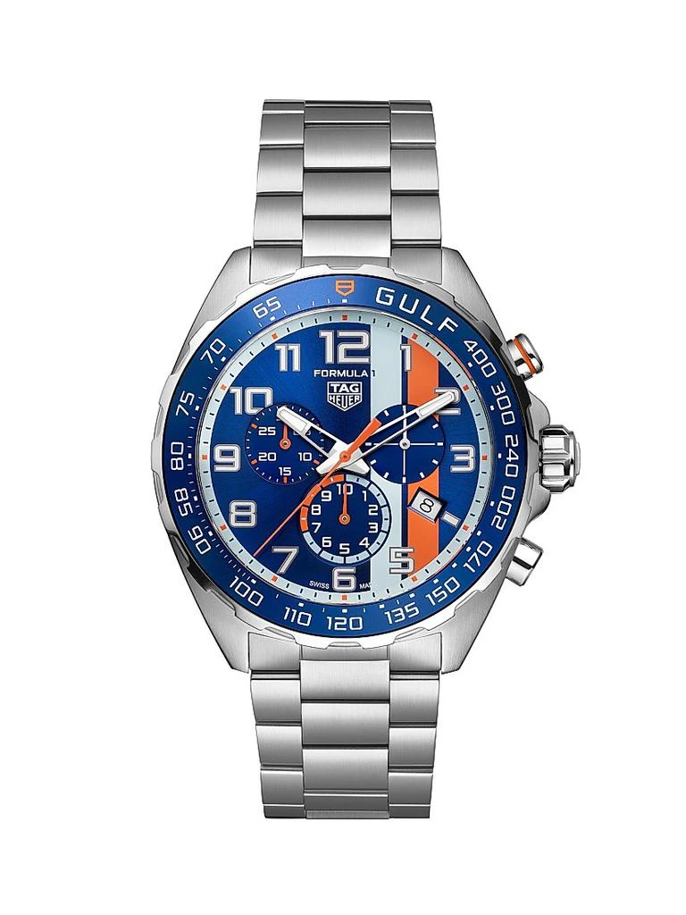Shop Formula X Gulf Chroxgulf Stainless Steel Chronograph Watch