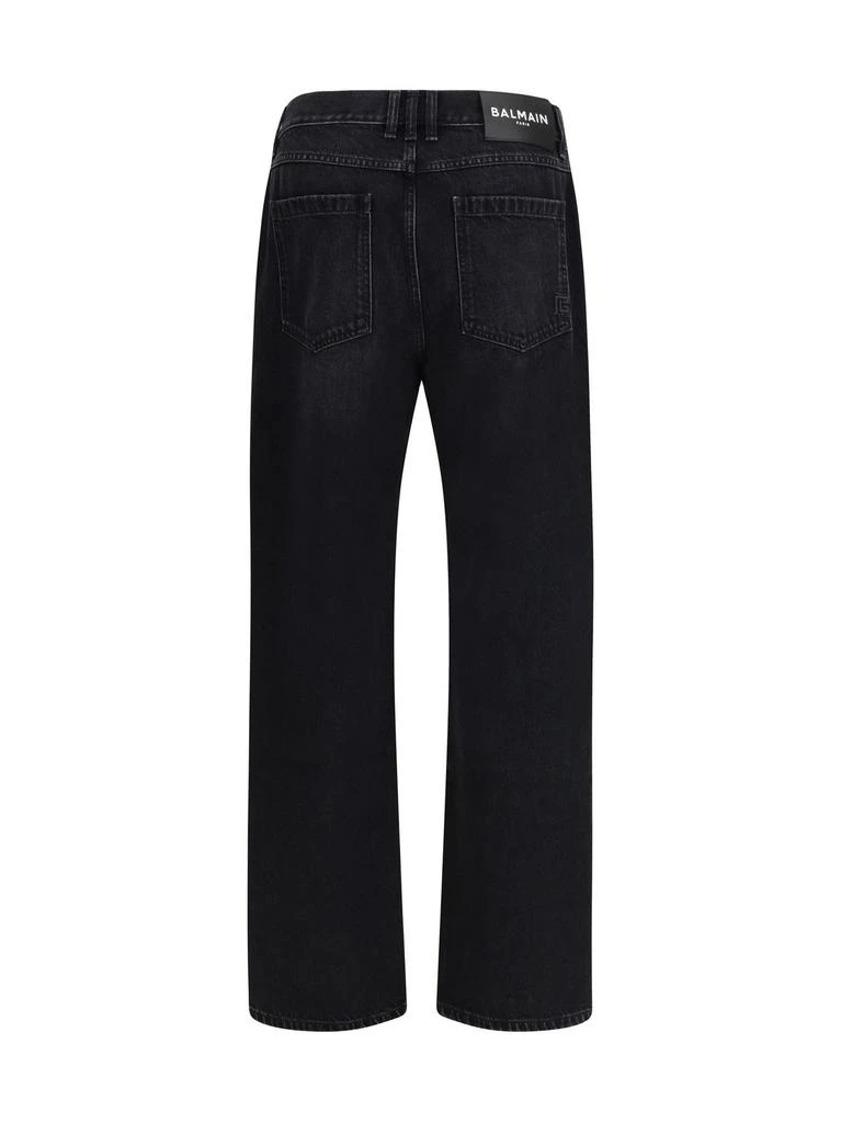 Balmain Balmain Loose Fit Denim Jeans 2