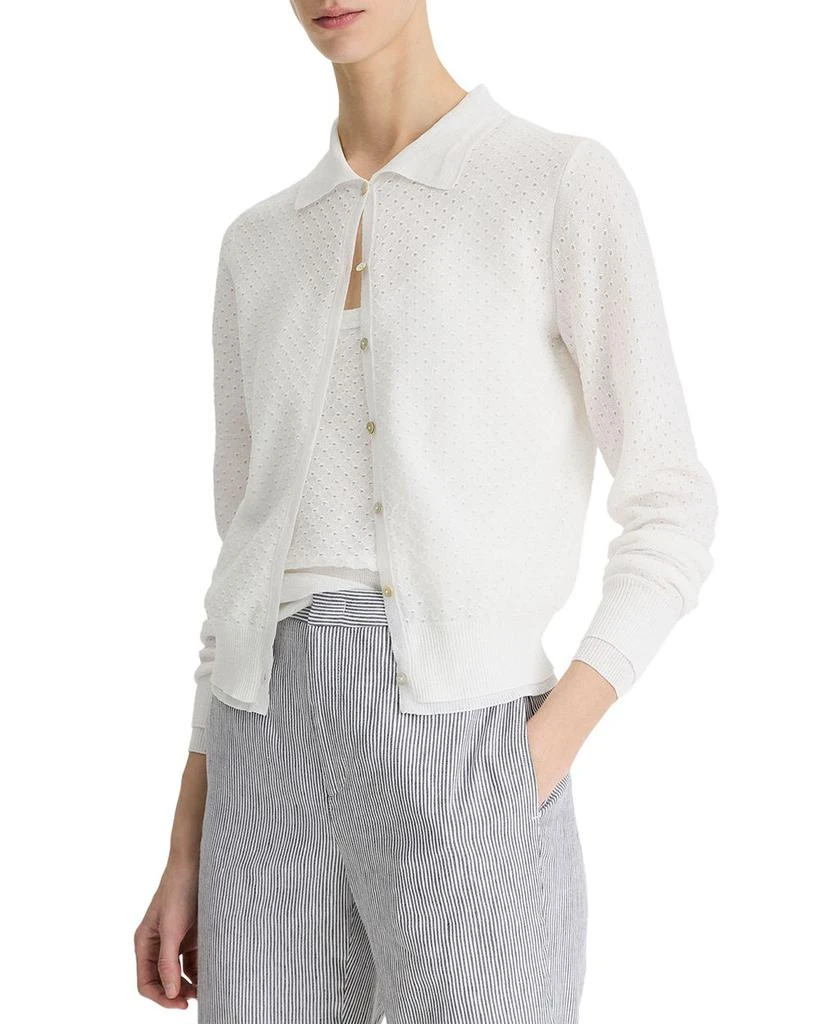 Vince Collared Cardigan Sweater 3