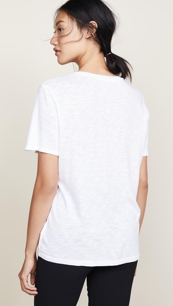 Splendid Cotton Modal Slub V Tee