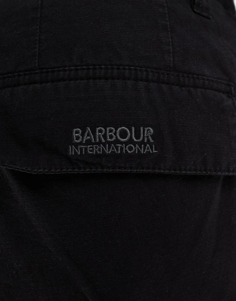 Barbour Barbour International Fletcher cargo trousers in black 4