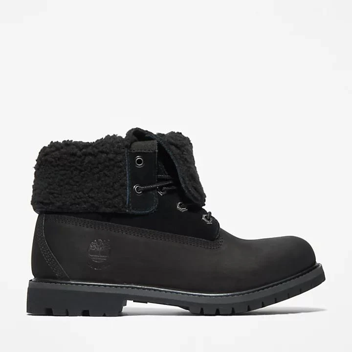 Timberland Timberland® Authentic Fold-over Boot for Women in Black 1