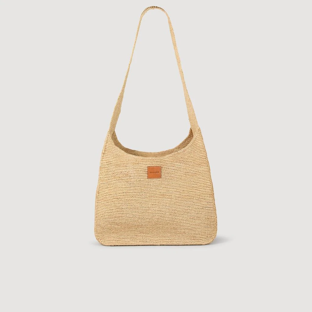 Sandro Raffia bag 1