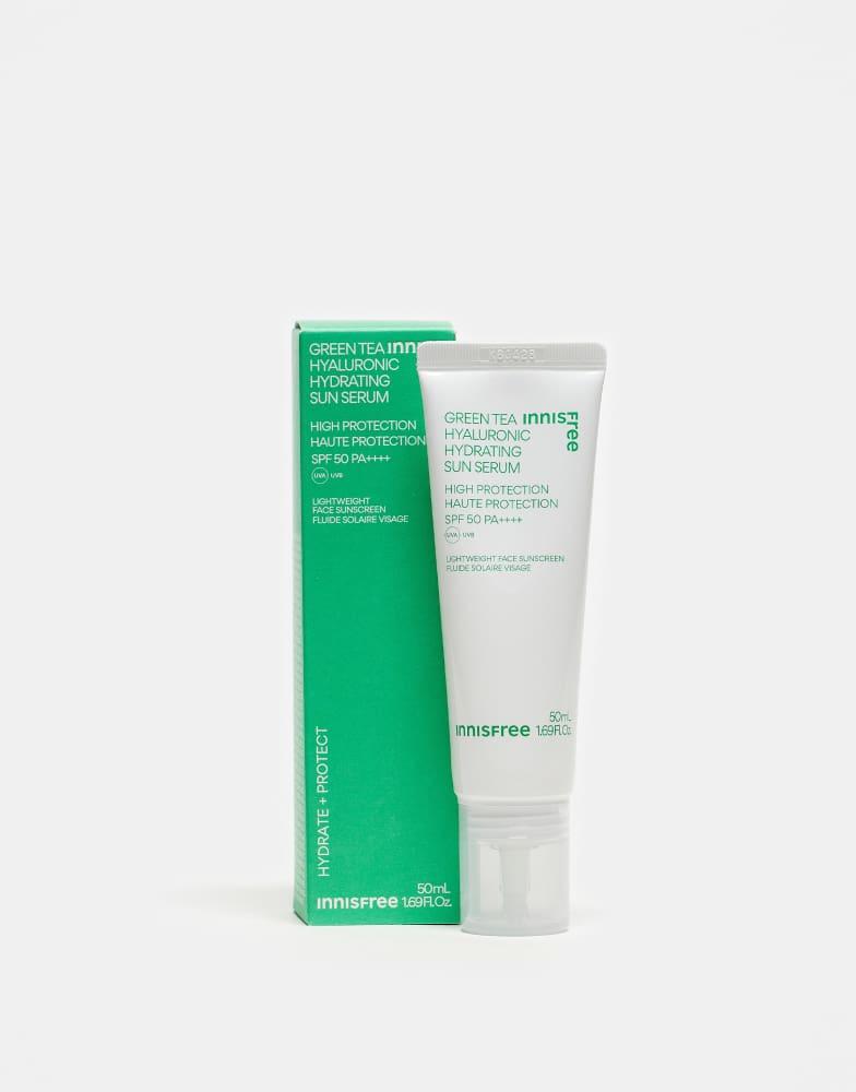 Innisfree INNISFREE Green Tea Hyaluronic Moist Sun Serum SPF50 50ml