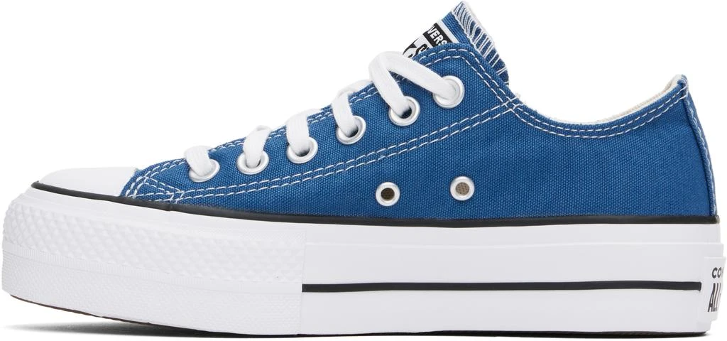 Converse Blue Chuck Taylor All Star Lift Platform Low Top Sneakers 3