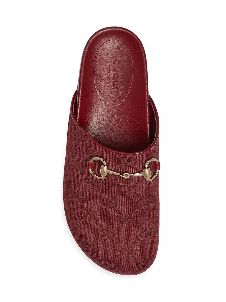 Gucci Sol GG Supreme Canvas Clogs 5