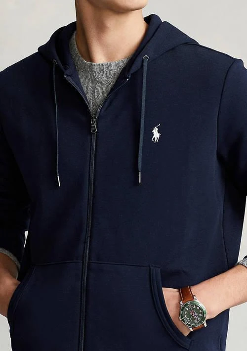 Ralph Lauren Double Knit Full Zip Hoodie 3