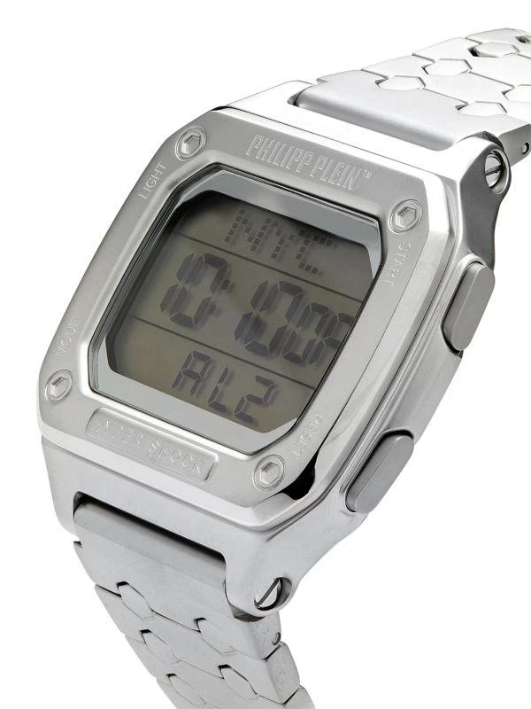 Philipp Plein Hyper Shock 44MM Stainless Steel Digital Bracelet Watch 2