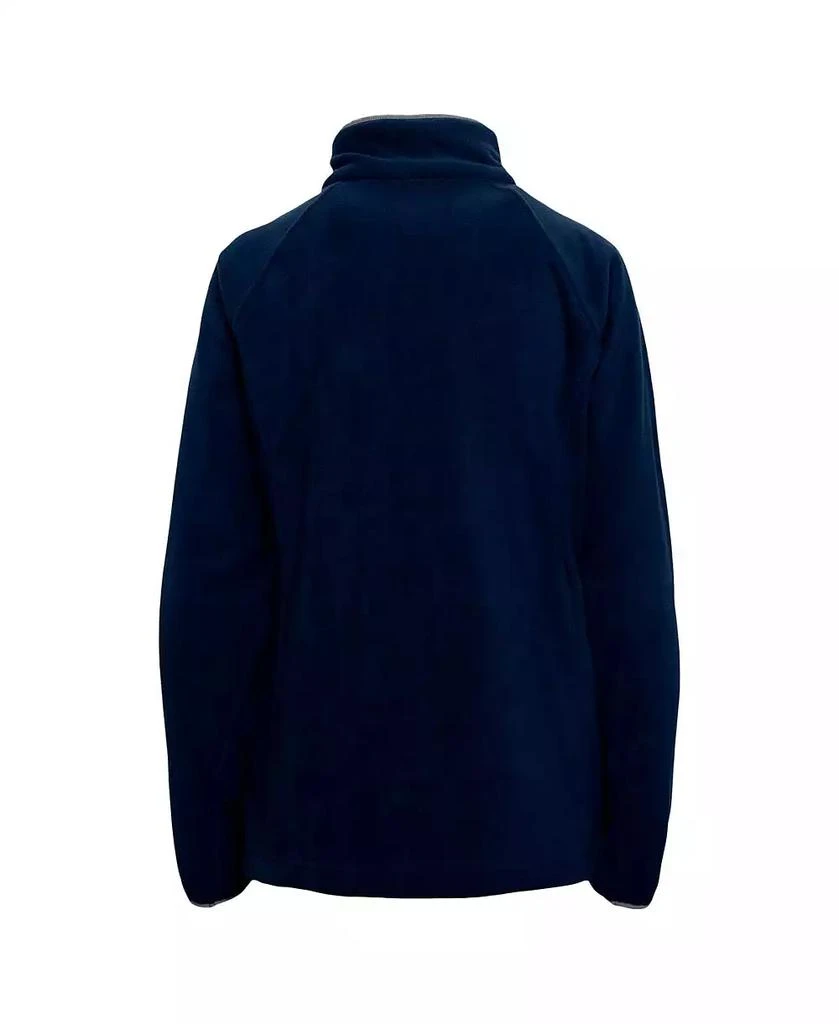 Columbia Women's Navy Dallas Cowboys Give and Go III Fleece Raglan Full-Zip Jacket 3