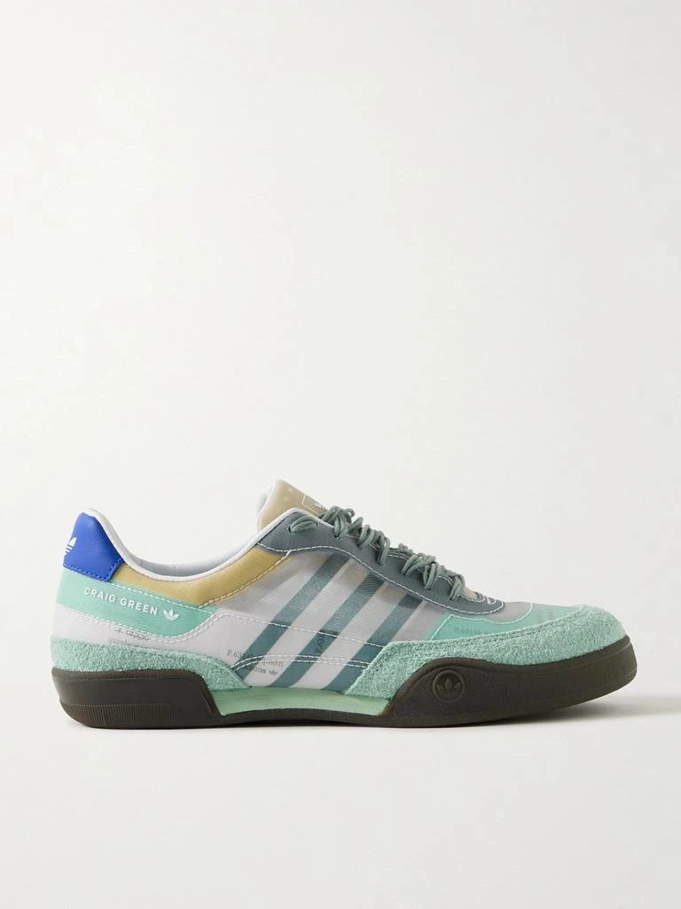 adidas Originals X Craig Green “squash Polta Akh” 印花网眼绒面革皮革运动鞋 1