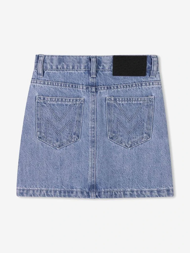 MARC JACOBS Girls Diamante Denim Skirt in Blue 2