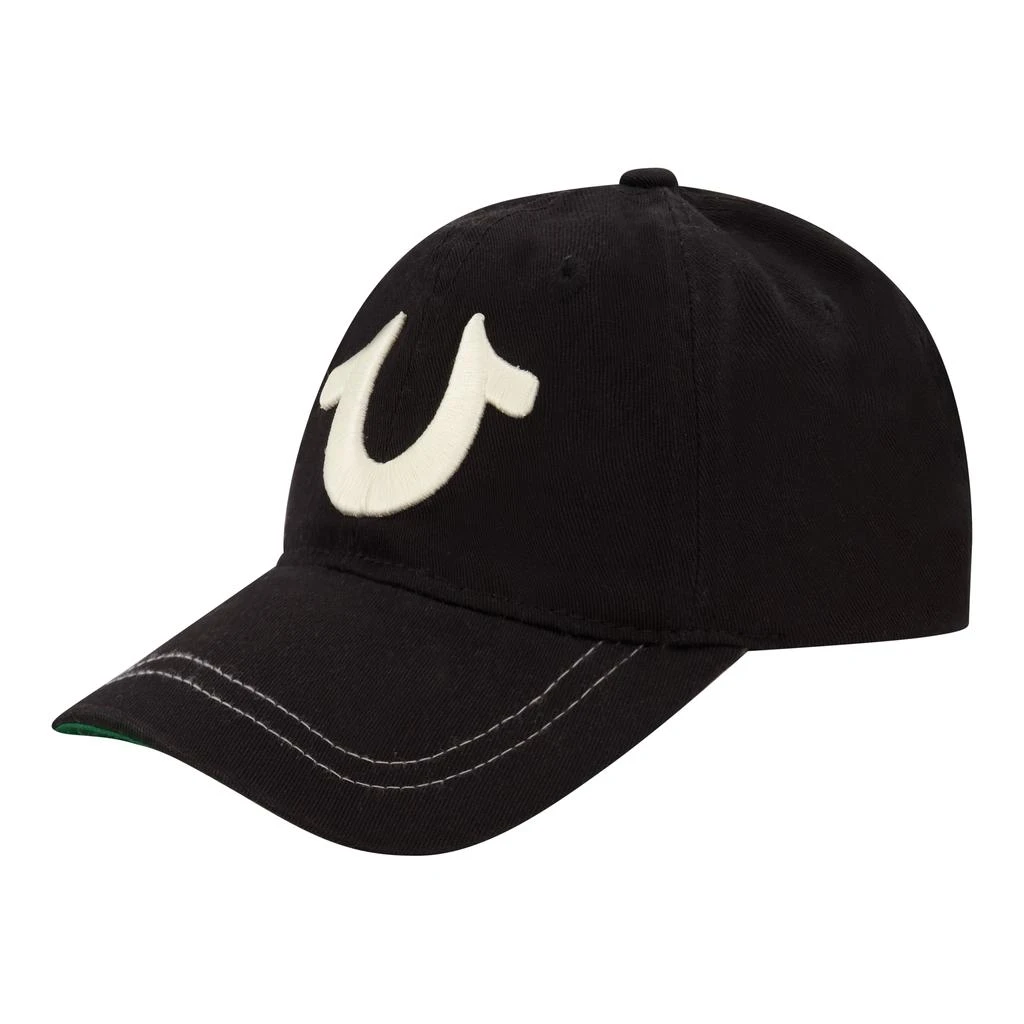 Concept One True Religion Cap, 5 Panel Cotton Twill Kids Baseball Hat with Horseshoe Logo, Adjustable Hook and Loop Closure 2