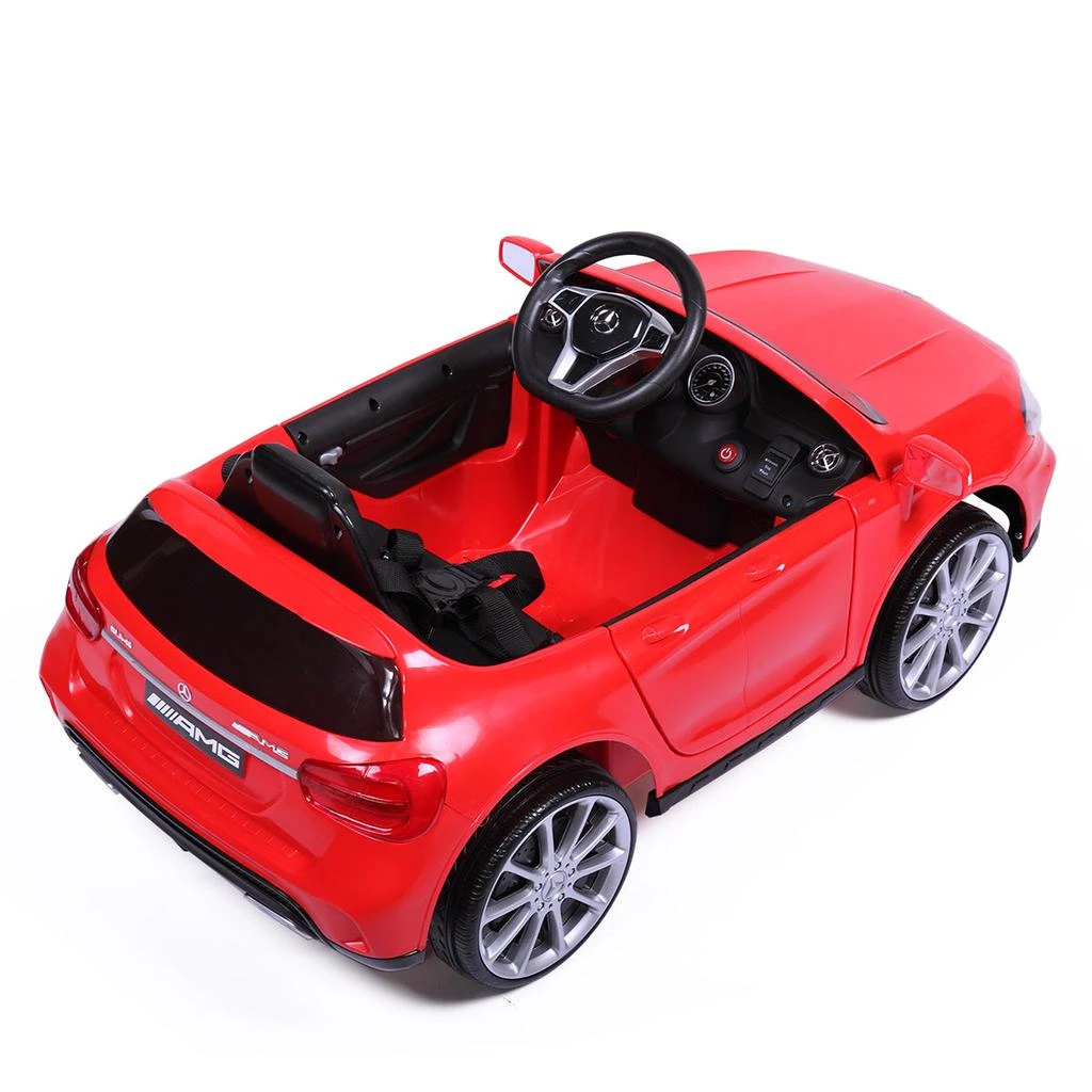 Streamdale Furniture Streamdale Mercedes-Benz Licensed Red Electric Ride-On Car with Remote Control 4
