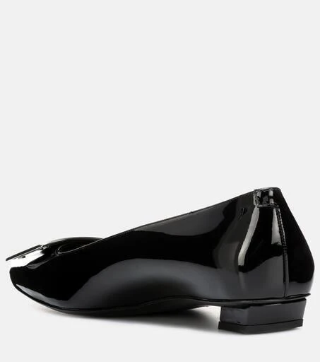 Roger Vivier Belle Vivier patent leather ballet flats 3