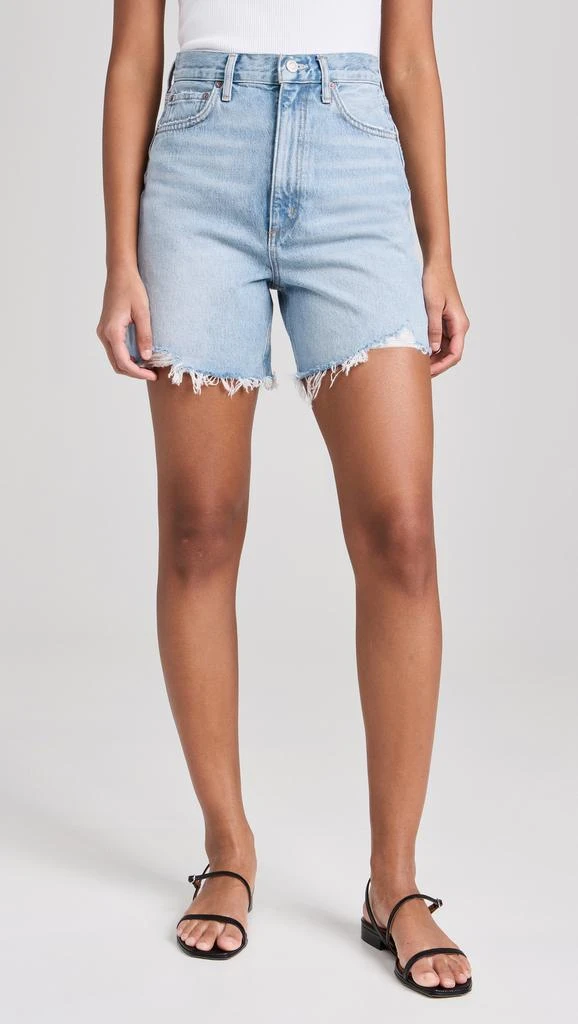AGOLDE Stella High Rise Baggy Shorts 1