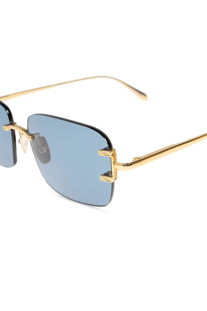 Linda Farrow Linda Farrow Sasha Rectangle Frame Sunglasses 3