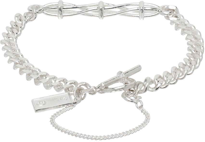 Pearls Before Swine Silver Charon Bracelet
