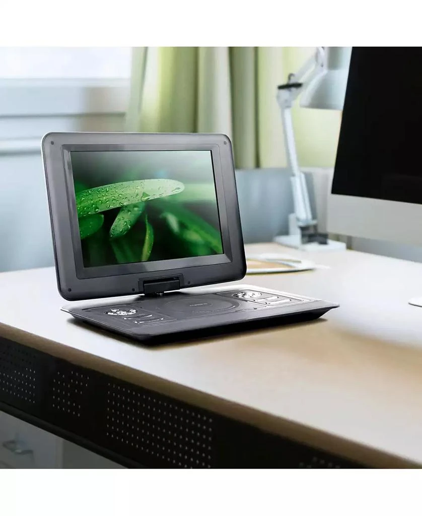 Trexonic 13.3 Inch Portable TV+DVD Player with Color TFT LED Screen and USB/HD/AV Inputs 4