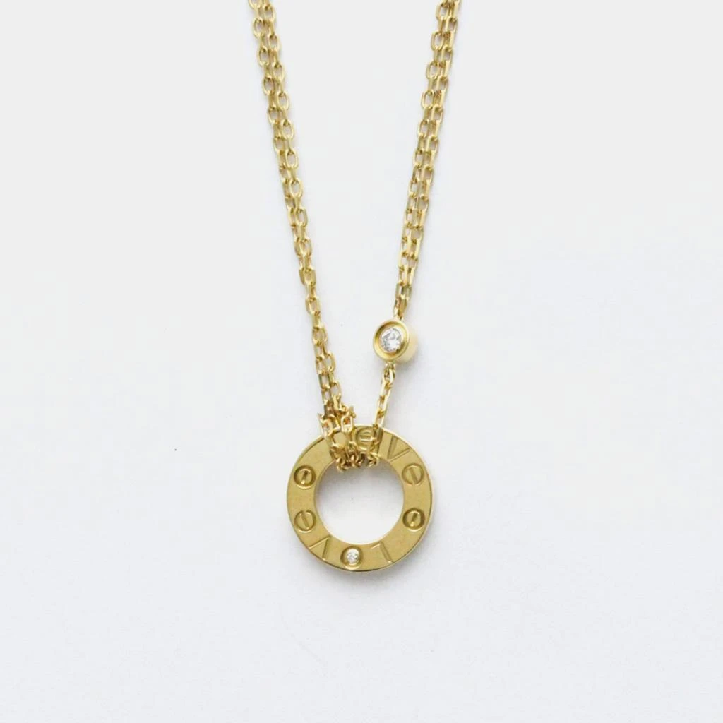 Cartier Cartier 18K Yellow gold 2 Diamond LOVE Necklace 1