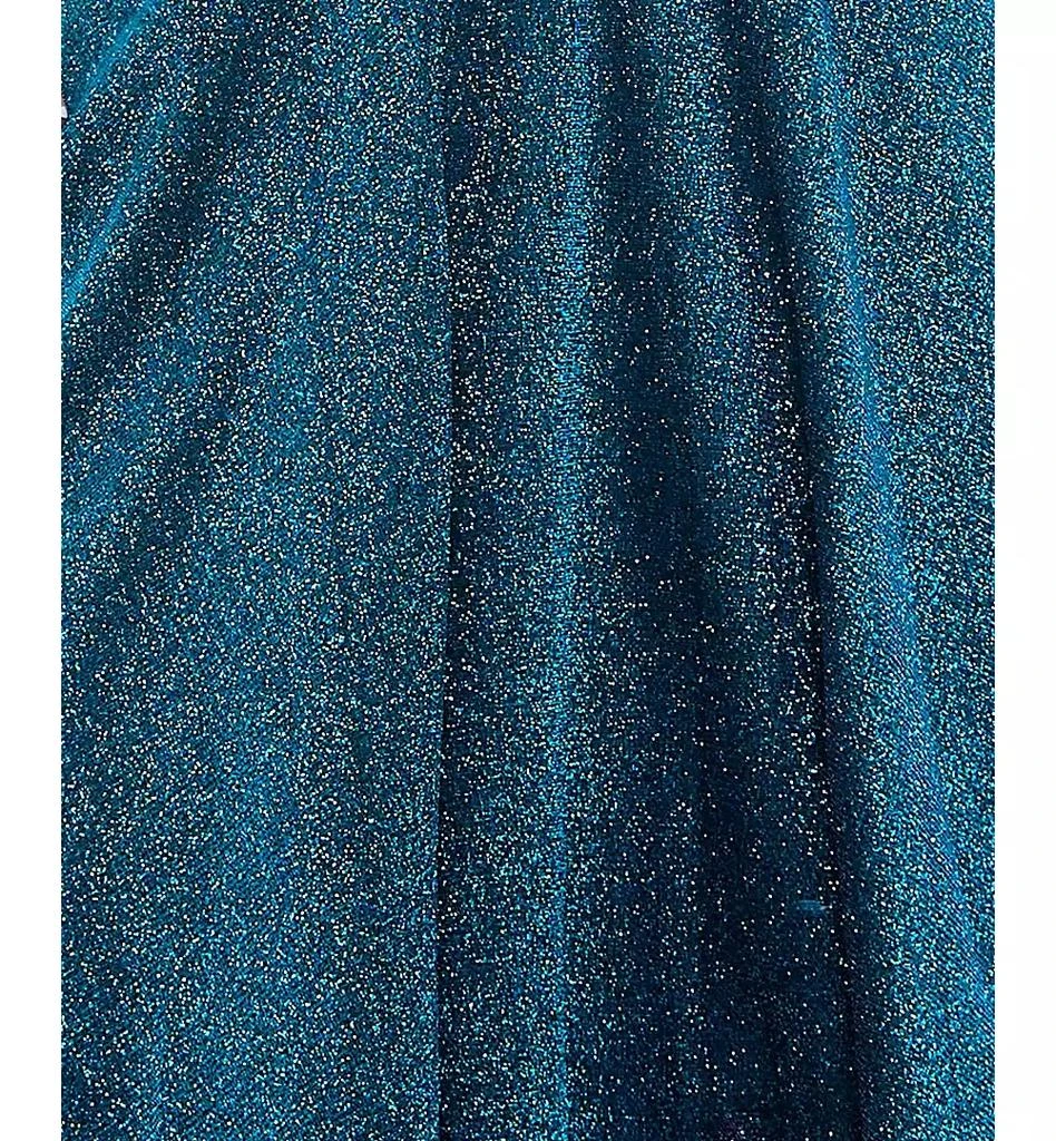 Crystal Doll Juniors' Notch V-Neck Sleeveless Fit & Flare Dress 5