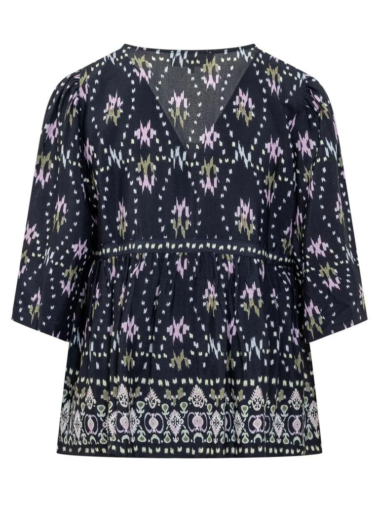 ba&sh Ba&Sh Blouse With Scarf Style Print 2