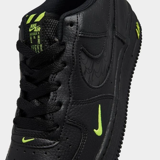 NIKE Big Kids' Nike Air Force 1 LV8 Glow Swoosh Casual Shoes 3