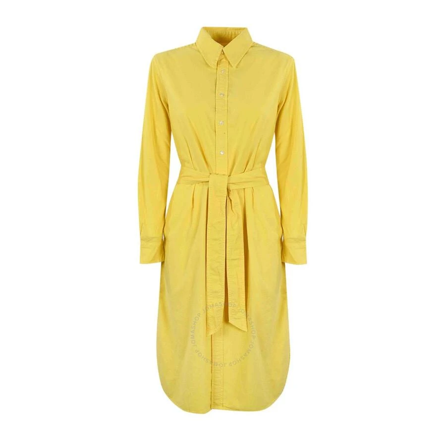 Ralph Lauren Polo Pony Cotton Dress in Yellow 1