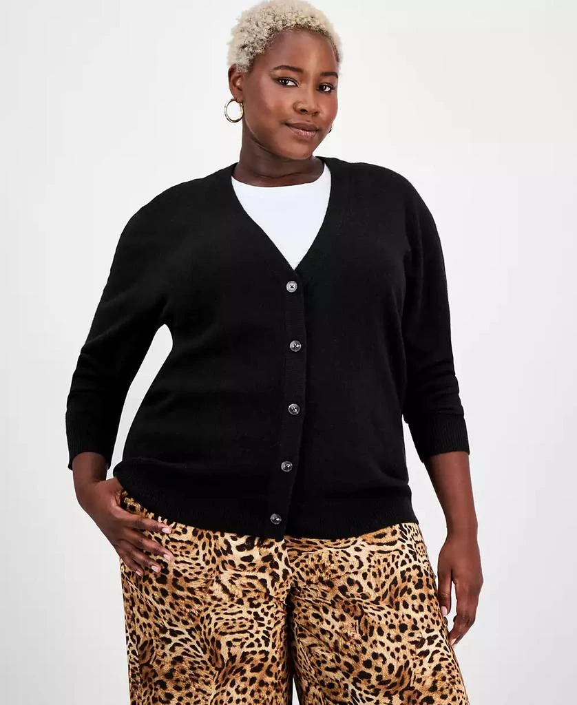 Charter Club Women's 100% Cashmere Cardigan, PXS-3X, Macy's Exclusive 1