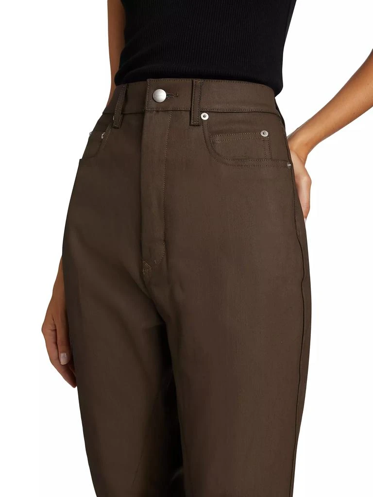 Rick Owens Bolan High-Rise Bootcut Jeans 6