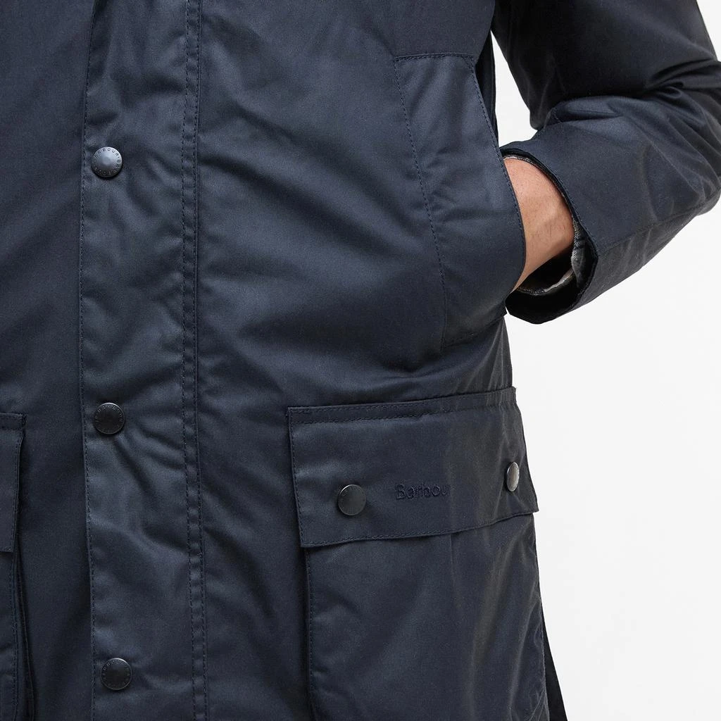 Barbour Heritage Men's Ashby Wax Jacket - Olive 4