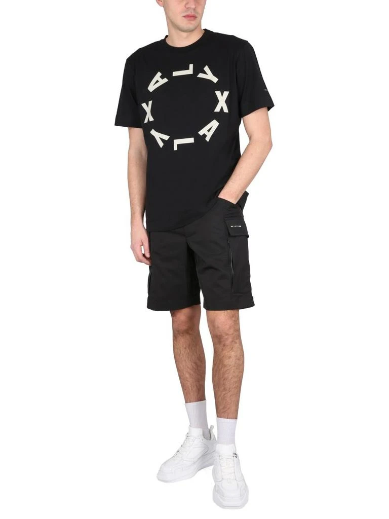 1017 ALYX 9SM 1017 ALYX 9SM Circle Logo Printed Crewneck T-Shirt 4