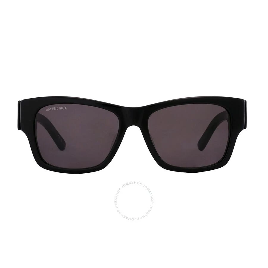 Balenciaga Grey Square Unisex Sunglasses BB0262SA 001 56 1