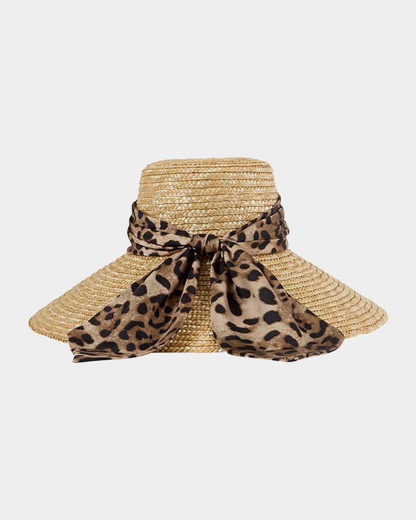 Eugenia Kim Jordana Hat in Beige Linen Eugenia Kim Jordana Hat In Beige Linen | ShopSimon main image 2